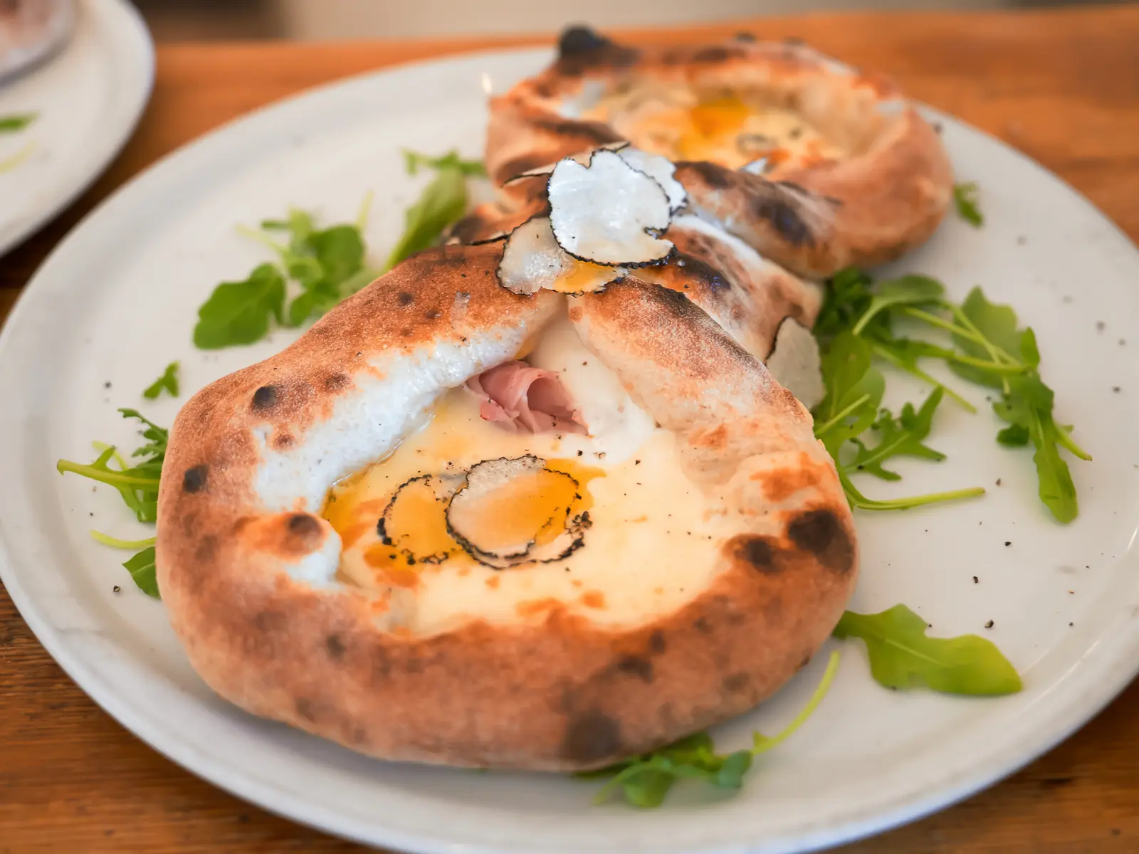 Pizza gourmande à la truffe