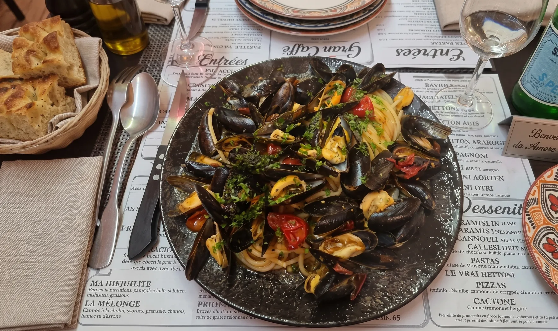 Plat de fruits de mer