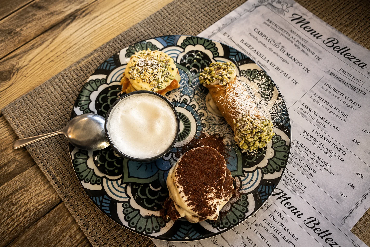 Plateau de desserts italiens, Amore Mio Saint-Raphaël